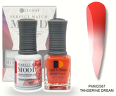 Tangerine Dream Mood Polish DUO - Gel Polish & Lacquer PMMDS67